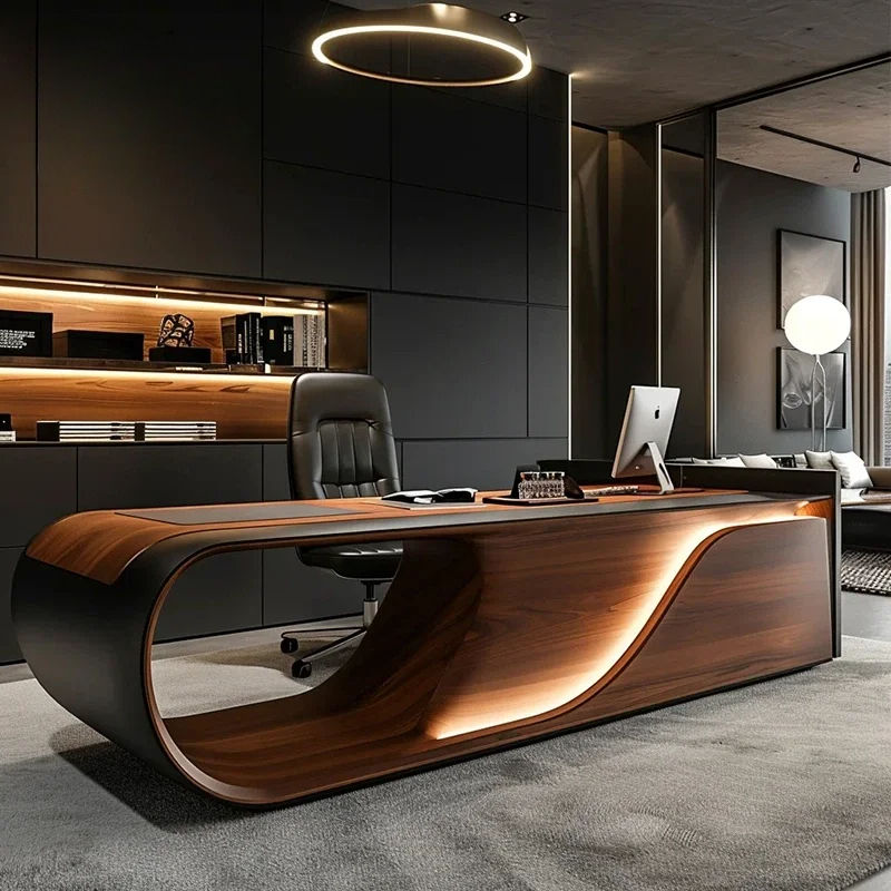 Office Furniture High End - Nuevo Escritorio Ejecutivo de Estilo Chino