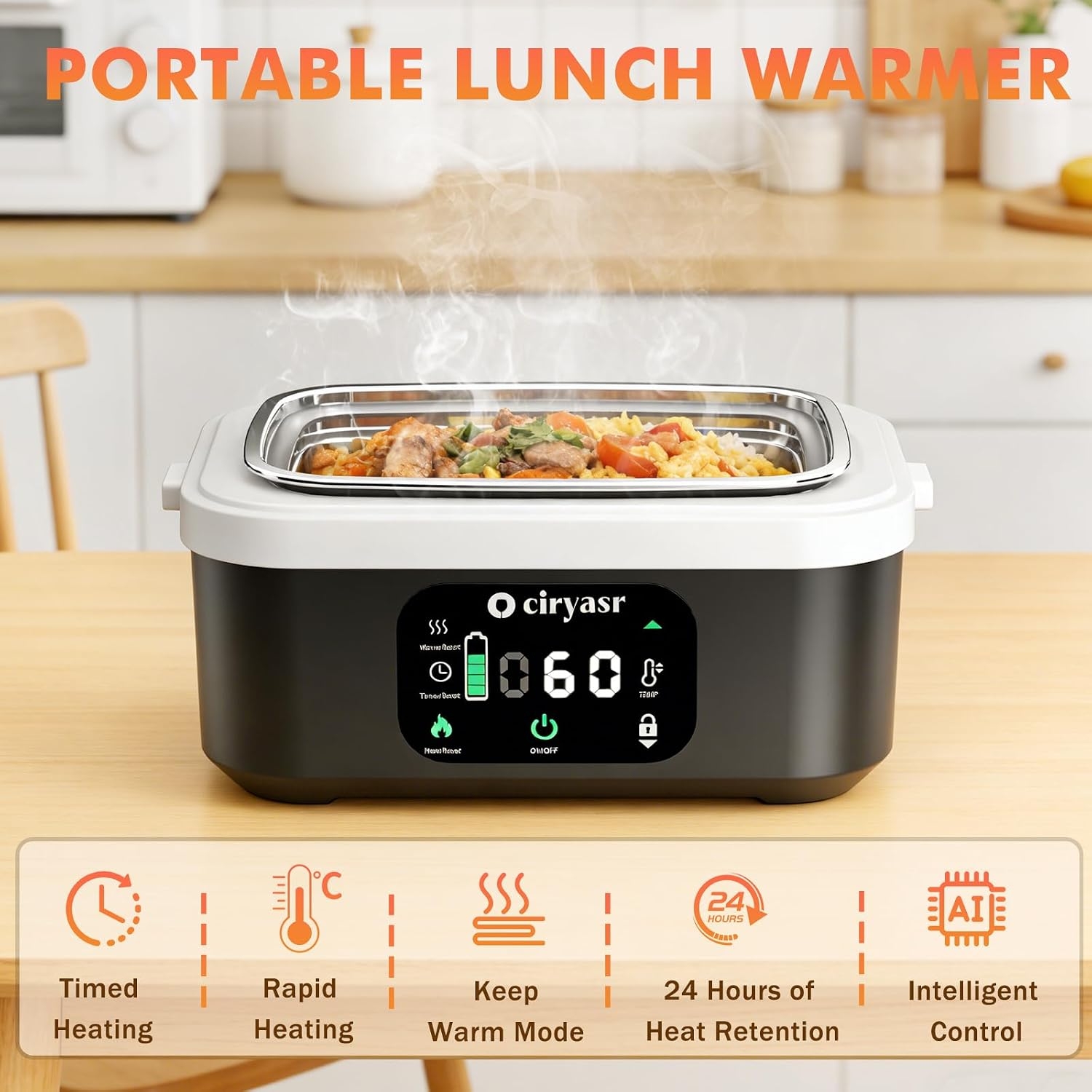 Potente Lonchera Eléctrica, Lo - Office Furniture China reseña y precio