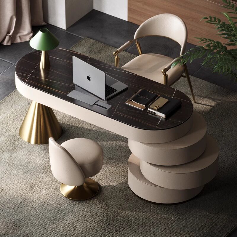 Escritorio de Piedra Sinteriza - Office Furniture High End reseña y precio