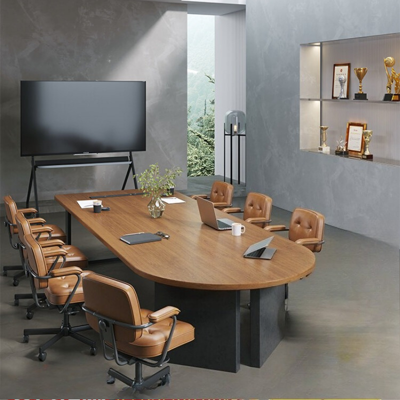 Mesa de conferencias semicircu - Office Furniture High End reseña y precio